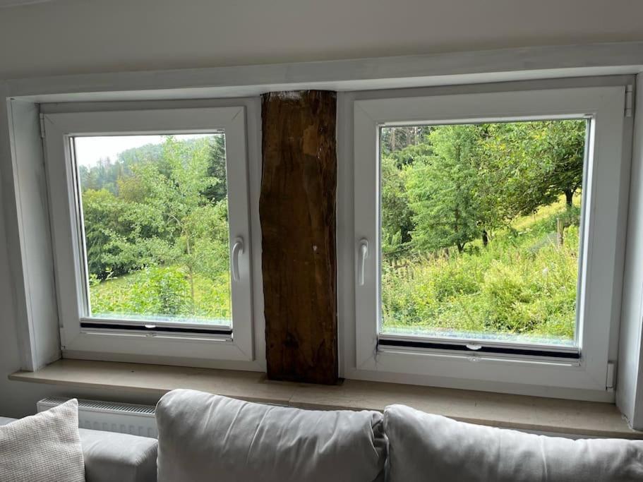 Altes Bauernhaus In Der Natur Detmold Esterno foto