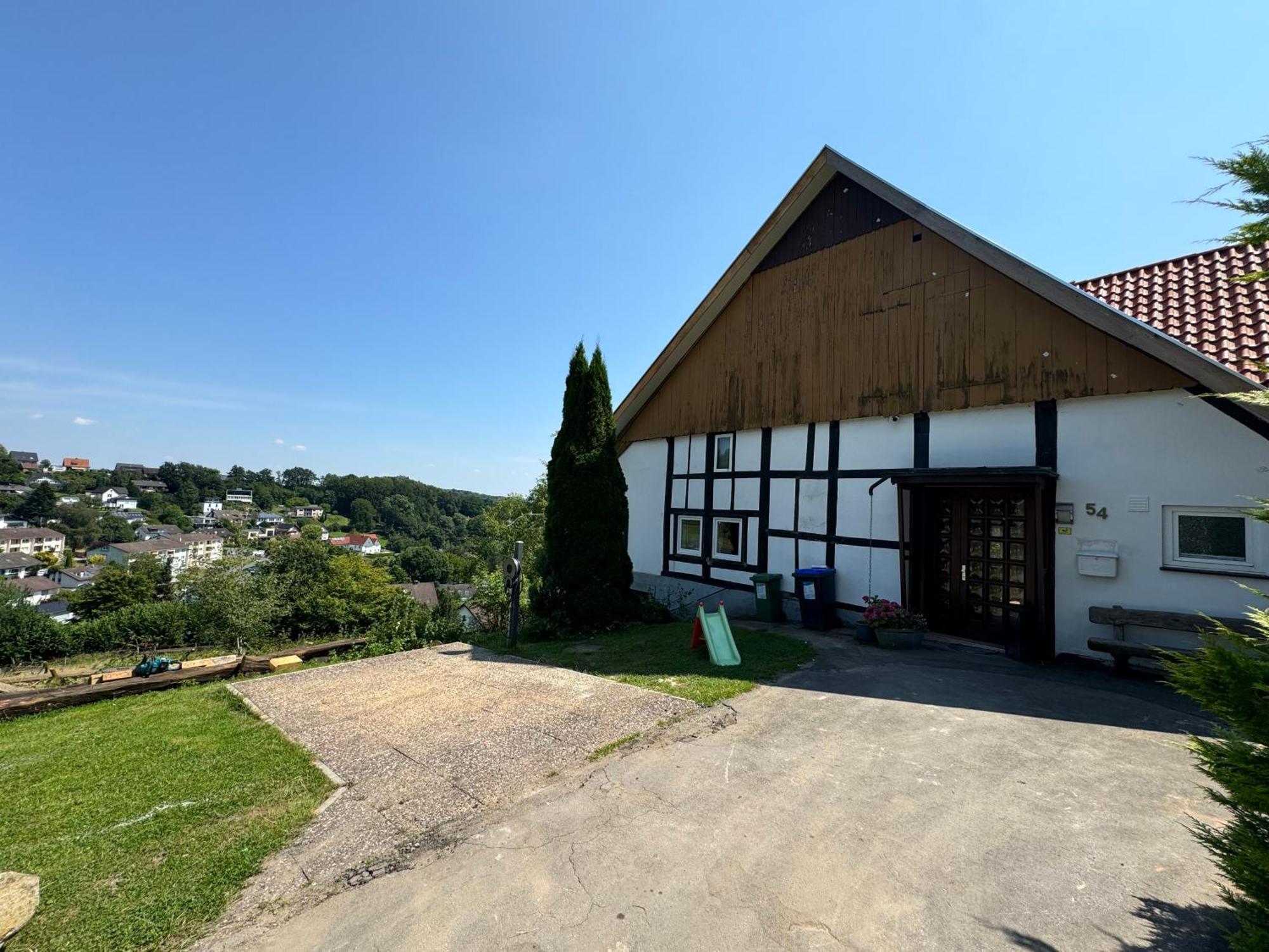 Altes Bauernhaus In Der Natur Detmold Esterno foto